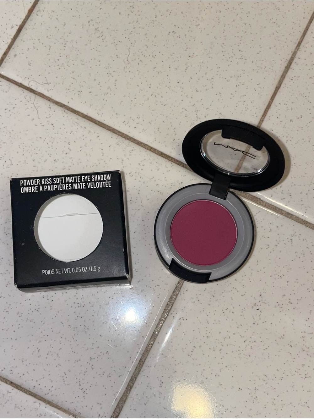 MAC Cosmetics Powder Kiss Soft Matte Eye Shadow - Deep Berry Pink